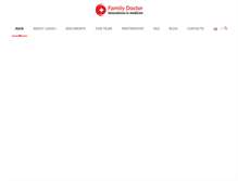 Tablet Screenshot of famdoctor.com